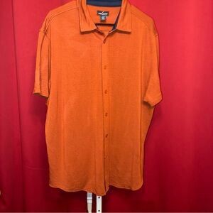 🔥🔥 Daniel Hechter Men's Burnt Orange Casual Shirt